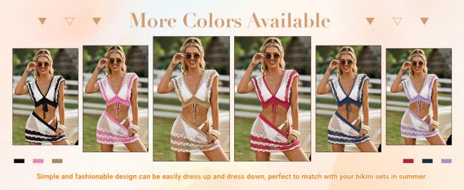 women cover up set