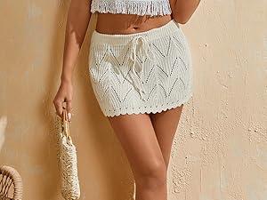 cover up mini skirt