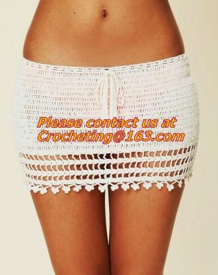 China knitted, Crochet Skirt, crocheted skirt, hand crocheted, beautiful pattern, fit for ladies for sale