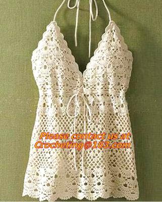 China Hand crochet Women Tank Top , summer blouse, tanks top crochet, knit vest, Hand crochet for sale