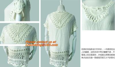 China Fashion tassel, Hollow knitted Swimwear, swimsuit Crochet Bikini Beach Cover Up Smock Mini for sale
