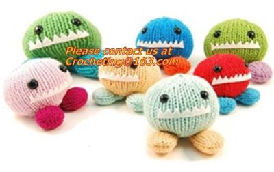China The New Design of The animal hand knitted, Crochet Stuffed Toy Doll,knitting patterns toys for sale