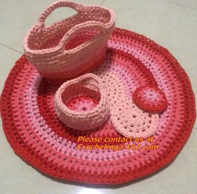 China crochet rug crochet floor rugs round blanket baby blanket yoga blanket yoga rugs round flo for sale