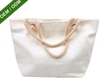 China Fashion Style Organic Recyclable Shopping Canvas Tote Bag Cotton for sale