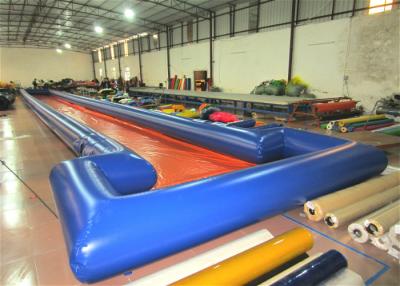 China Long inflatable runway water slide big inflatable water slide on sale for sale