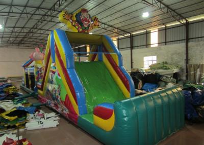 China Circus inflatable obstacle courses inflatable elephant obstacle course funny clown inflatable obstacle course for sale