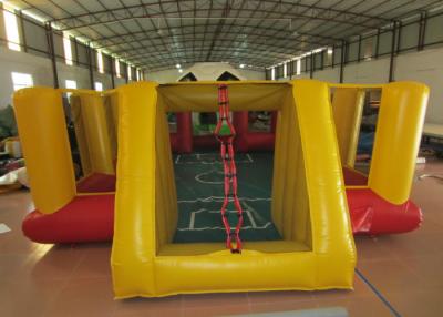 China Amusement Park Inflatable Football Games Blow Up Football Pitch Inflatable Sports Arena for sale