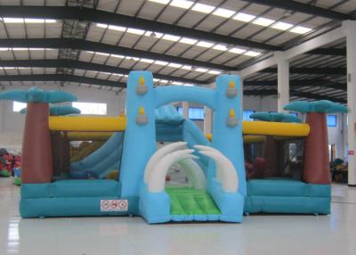 China Attractive Dinosaur World Big Jumpy House , Outdoor Jurassic Park Kids Bounce House for sale