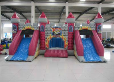 China Full painting inflatable castle bouncy house PVC material inflatable castle jumping house middle size inflatable jumping for sale