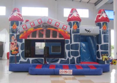 China PVC bouncy inflável clássico do castelo que imprime o castelo inflável do leão-de-chácara da venda quente inflável da casa do castelo com corrediça à venda