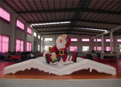 China Christmas Blow Up Yard Decorations , Waterproof Blow Up Christmas Lawn Decorations for sale