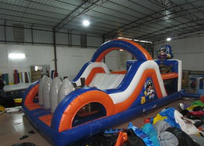 China Inflatable Pirate Obstacle Course Jump House , Games Obstacle Course Bouncer 8 X 4 X 3.5m for sale