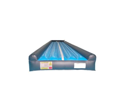 China Tarpaulin Inflatable Air Track Mat Gym Equipment Home Fitness Gymnastics Floor Tumbling Mat for sale