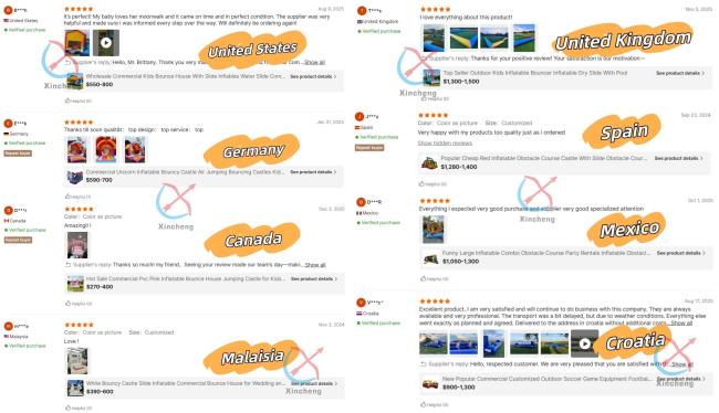 Customer feedback and testimonials