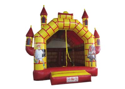 China Salto inflable del castillo de la princesa de la casa de la gorila del castillo del castillo de los soldados inflables inflables rojos del salto en venta