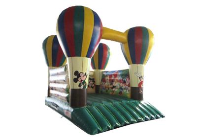 China 4 x 5m Kids Inflatable Bounce House / Blow Up Balloon Jump Ramp Platform Mickey Mouse Jump House for sale