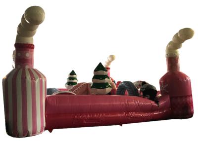 China Castelo de salto inflável curto bonito, casa quadrada grande do salto da criança da forma à venda