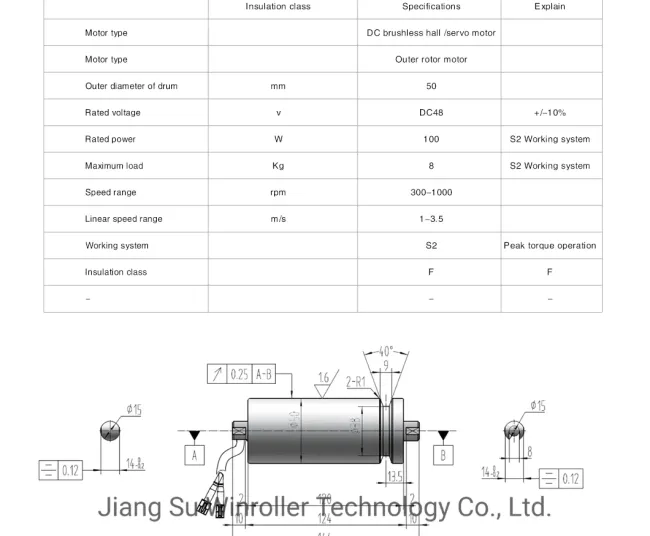 Winroller Motorized Pulley for Sorter Conveyor Hot Sale in Southeast Asia