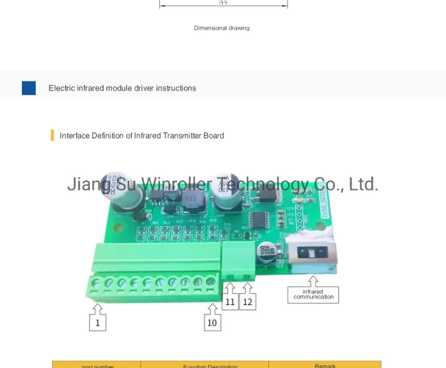 Winroller Motorized Pulley for Sorter Conveyor Hot Sale in Southeast Asia