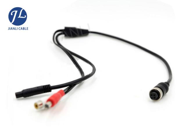 Rear Backup Camera GX12 Aviation Cable With 4Pin Male To Female