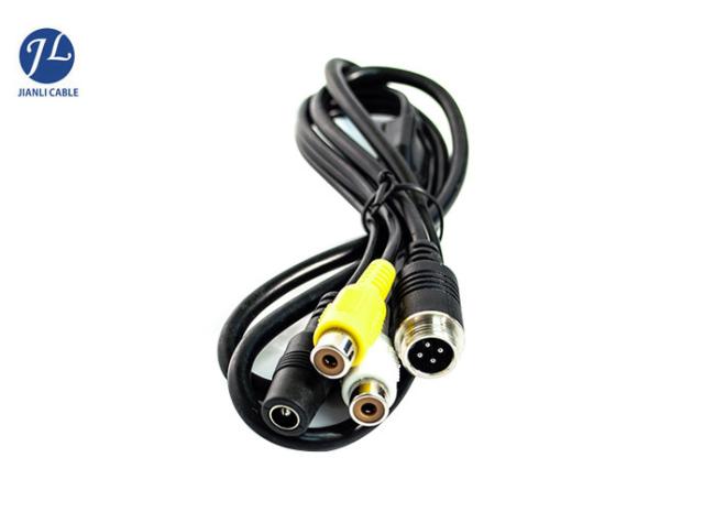 Pure Copper 4Pin GX12 Aviation Cable Female To Male Vehicle Monitoring System