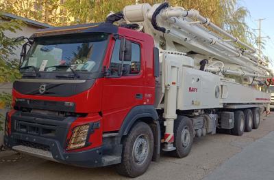 中国 XCMG、三一重工の中連重科ベンツVolov Isuzuのシャーシが付いている取付け具体的なポンプ トラック 販売のため
