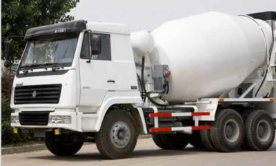 China Used Concrete Mixer Machine Truck , Howo Used Ready Mix Trucks 12M³ 6X4 for sale