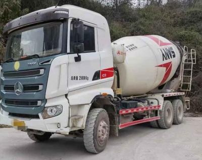 China Sany Used Concrete Mixer Truck 12M³ Capacity 257KW Engine Power for sale