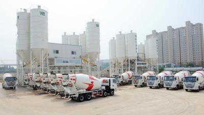 China HZS180 Sany Batching Plant , Concrete Batch Mix Plant 180m3/h Productivity for sale