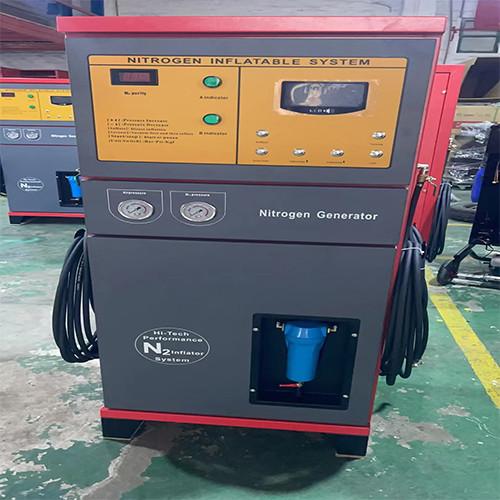 T-1200 Nitrogen Gas Generation System side view showing industrial construction and components