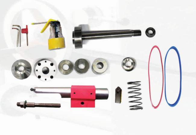 T8445A Brake Lathe machine showing professional operation in workshop environment