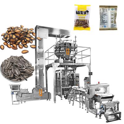 China Automatic Peanut Macadamia Nuts White Melon Seeds Weighing Packing Machine For Stand Up Pouch Bags à venda