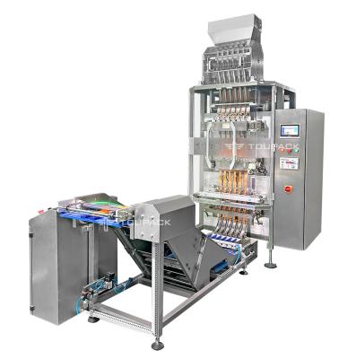 China High Speed Vffs Multi-Column Package Checkweighing System Multi Lane Powder Packing Machine for sale