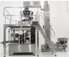 China 220V 50Bpm Snack Food Packaging Machine , Premade Pouch Packing Machine for sale