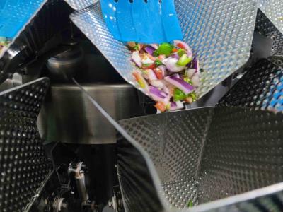 China Combination Multihead Weigher Packing Machine With 1.6L Hoppers for sale