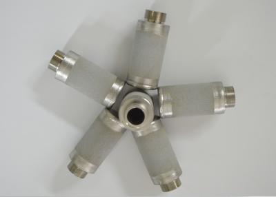 China El tratamiento de aguas residuales sinterizó el filtro de alta precisión de Sparger del metal en venta