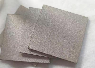 China Hochtemperaturbeständige poröse Platte aus Edelstahl, spezifische Oberfläche 10-40 cm2/cm3 zu verkaufen