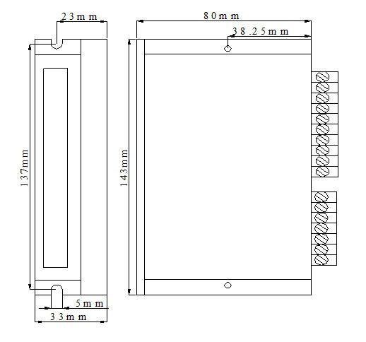 50VDC JKBLD300 Brushless DC Motor Driver 0A-35A 300w High Performance 1