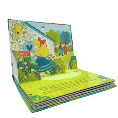 China Impressão de livros infantis a cores com janelas pop-up à venda