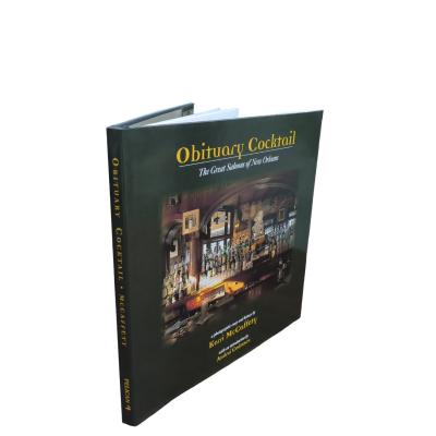 China Obituary Cocktail Hardcover Coffee Table Book for sale