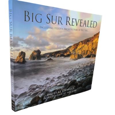 China Big Sur Revealed | Custom Glossy Coffee Table Book Printing Double Sided Offset / Digital Print 500 - 10000 Quantity for sale
