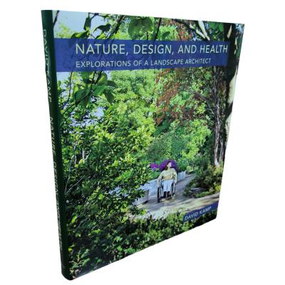 China NATURE, DESIGN AND HEALTH | Custom Hardcover Art Book Printing Glossy Lamination Cover CMYK Art Paper Inner Pages for sale