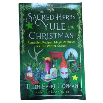 China The Sacred Herbs Of Yule And Christmas | Professional Glossy Cover Textbook Printing Service for sale