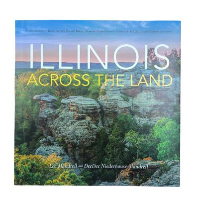 China ILLINOIS Across the Land | Double Sided Coffee Table Book The Perfect Addition to Your Collection for sale