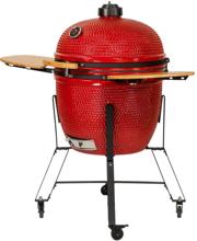 China Medium Ceramic Charcoal Grill With Excellent Heat Retention en venta