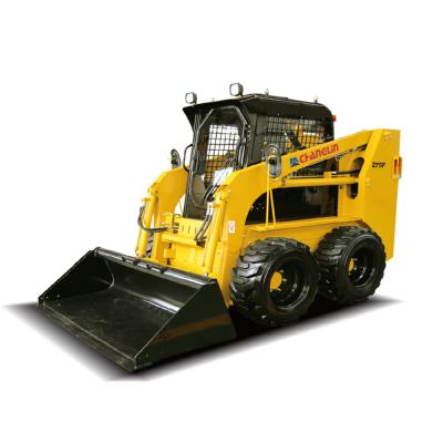 China Changlin 275F Compact Skid Loader 55KW Wheeled Skid Steer Loader for sale