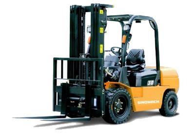 China CPCD50 Forklift Equipment  , 5 Ton Electric Forklift Easy Maintenance for sale