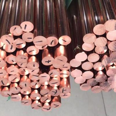 China Tubo de cobre brillante pulido C12200 del tubo para el abastecimiento de agua 0.3-15m m en venta