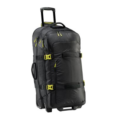 China 125L Wheeled Luggage Bag Large Capacity Rolling Duffel Bag 600D Polyester for sale