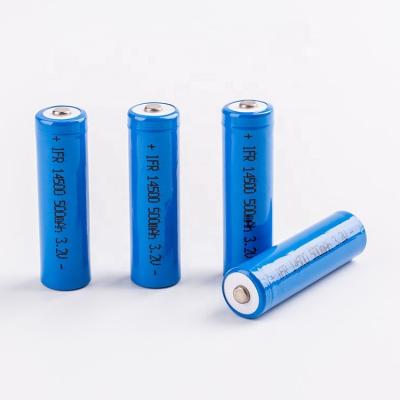 China O lítio de RoHS LiFePO4 fosfata 3,2 a bateria recarregável de V 600mah 14500 Aa à venda